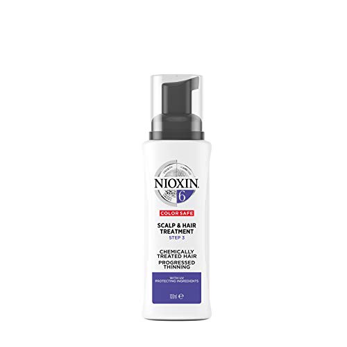 NIOXIN -Tratamiento Cuero Cabelludo y Cabello Sistema 6- CABELLO QUIMICAMENTE TRATADO _DEBILITAMIENTO AVANZADO_HIDRATACION INTENSA-100 ML