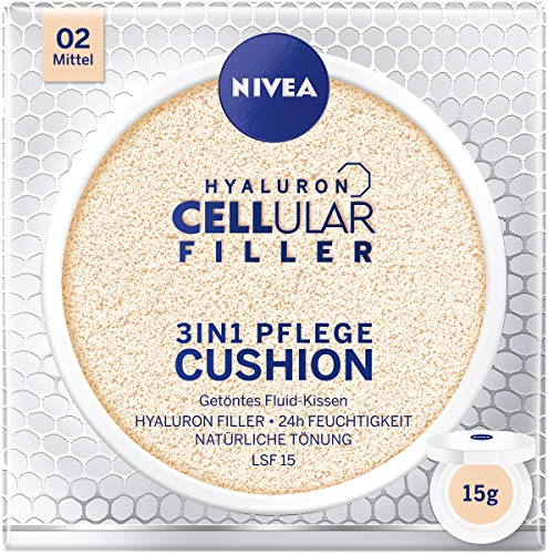 Nivea 3 in1 anti-age Cuidado Cojín para películas precortadas naturales y humedad, para mediana los tipos, 15 ml