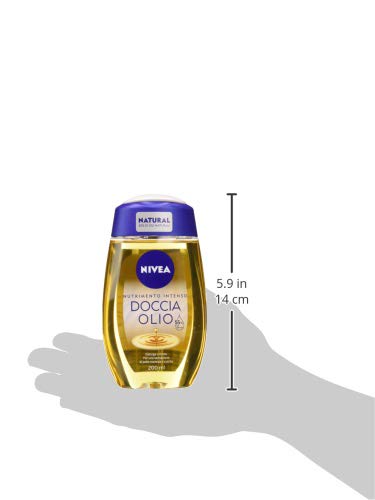 Nivea Natural Oil Gel de Ducha - 6 de 200 ml. (Total 1200 ml.)