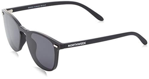 NORTHWEEK Wall Phantom All Black Gafas de sol, Negro, 136 Unisex