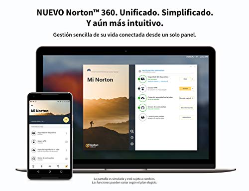 Norton 360 Premium 2020 - Antivirus software para 10 Dispositivos y 1 año de suscripción con renovación automática, Secure VPN y Gestor de contraseñas, para PC, Mac tableta y smartphone