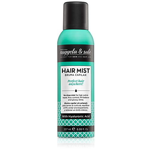 Nuggela & Sulé Hair Mist Bruma Capilar 207ml/6,99 Fl.Oz.- Primera bruma capilar que controla el pH del cabello para evitar el encrespamiento. Activos naturales. Apto para veganos. INNOVACIÓN CAPILAR.