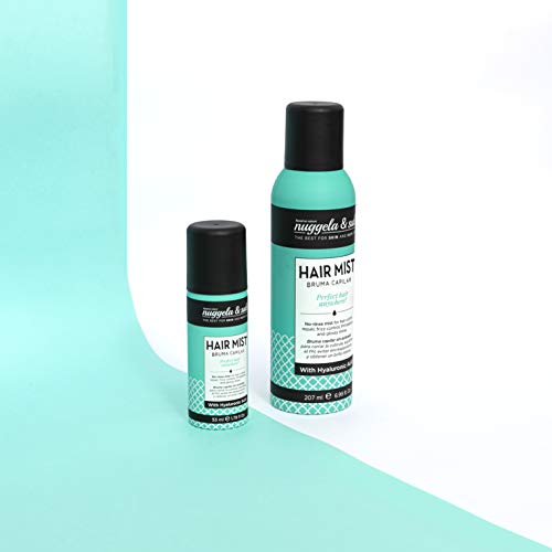 Nuggela & Sulé Hair Mist Bruma Capilar 207ml/6,99 Fl.Oz.- Primera bruma capilar que controla el pH del cabello para evitar el encrespamiento. Activos naturales. Apto para veganos. INNOVACIÓN CAPILAR.