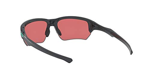 Oakley Flak Beta - Gafas de sol para hombre, ajuste asiático, color carbón/gris oscuro