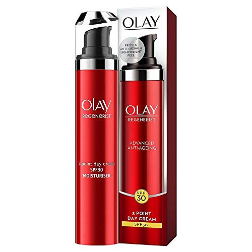 Olay Regenerist crema facial reafirmante intensiva 3 áreas SPF 30 50 ml