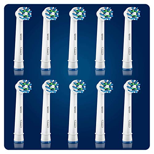 Oral-B CrossAction - Cabezales de Recambio, Pack de 8+2 Unidades