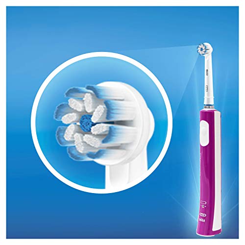 Oral-B Junior - Cepillo Eléctrico Recargable para Niños a Partir de 6 Años, Morado