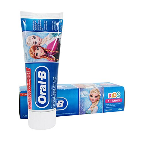 Oral-B Kids Frozen Pasta Dentífrica, 3+ Años, 75 ml, 1 unidad [modelos surtidos]