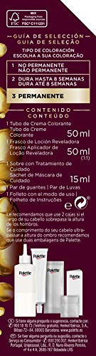 Palette Intense Cream Coloration Intensive Coloración del Cabello 8.55 Rubio Dorado Miel - Pack de 3