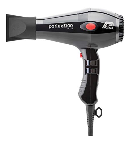 Parlux 3200 Plus - Secador de pelo, 1900 W, negro