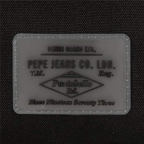 Pepe Jeans LondonOsset BackpackNiñosCarterasNegro (Black)13x30x37 centimeters (W x H x L)