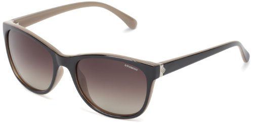 Polaroid P8339 LA KIH Gafas de sol, Negro (Black/Brown Shaded Polarized), 55 para Mujer