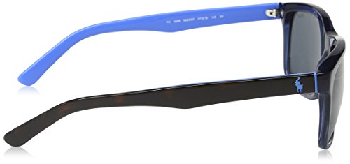 Polo Ralph Lauren 0PH4098 Gafas de sol, Transparente Blue, 57 para Hombre