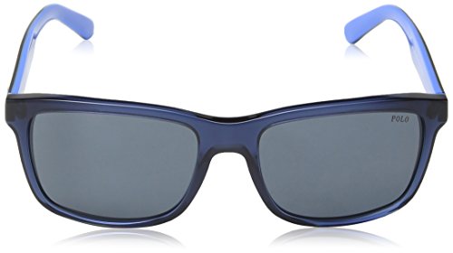 Polo Ralph Lauren 0PH4098 Gafas de sol, Transparente Blue, 57 para Hombre