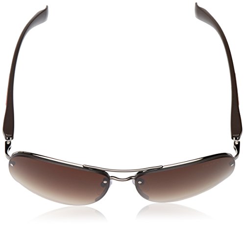 Prada LINEA ROSSA Ps 56Ms (65) Gafas de sol, Gunmetal, 62 para Hombre