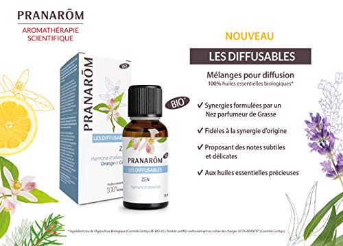 Pranarom Meditación Aceite Difusión, 30 ml, Pack de 1