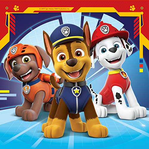 Ravensburger - Puzzle Paw Patrol, pack de 3 x 49 piezas (05048)