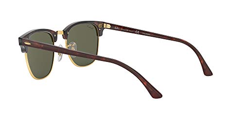 Ray-Ban 0RB3016 Gafas de sol, Negro, 49 para Hombre