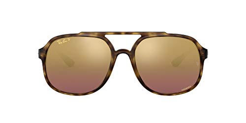 Ray-Ban 0RB4312CH Gafas de sol, Matte Havana, 56 para Hombre