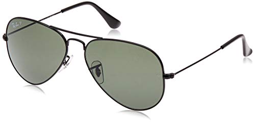 Ray-Ban - Gafas de sol Aviador RB3025 Aviator Large Metal, Black (schwarz)