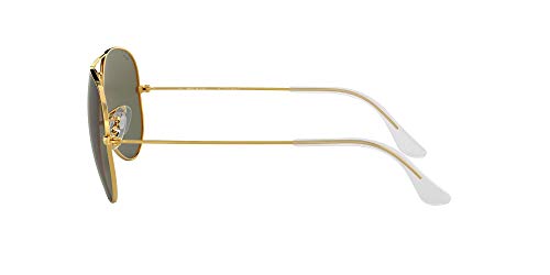 Ray-Ban - Gafas de sol Aviador RB3025 Aviator metal, Gold