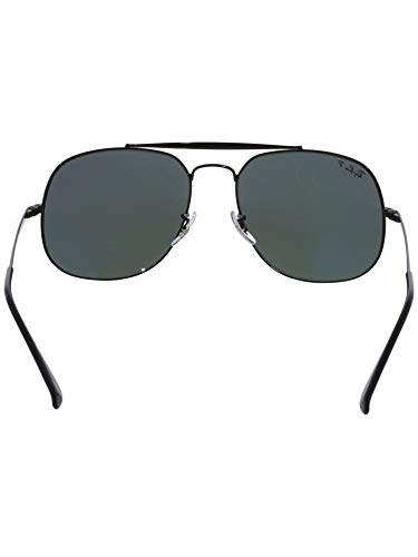 Ray-Ban general polarizado negro clásico verde G-15 57 gafas de sol