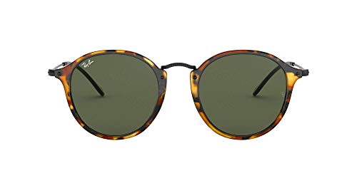 Ray-Ban Rb 2447 Gafas de sol, Spotted Black Havana, 49 para Hombre