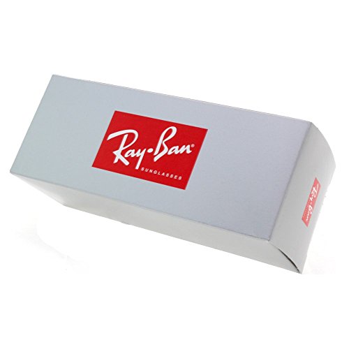 Ray-Ban ROUND METAL plata mate de plata de las gafas de sol de Flash