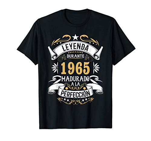 Regalo 55 cumpleaños hombres mujeres nacido en 1965 55 años Camiseta