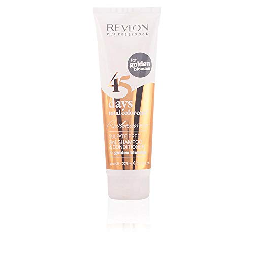 Revlon 45 Days 2en1 For Golden Blondes Champú y Acondicionador - 276 ml