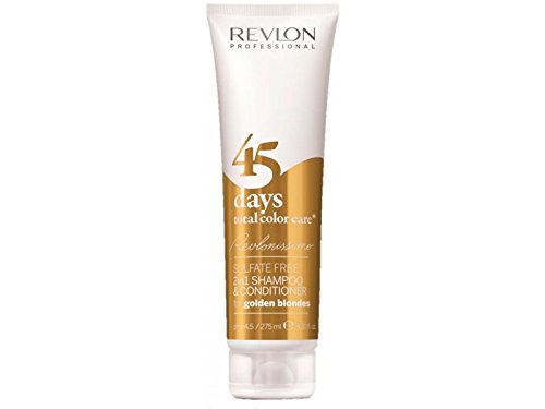 Revlon 45 Days 2en1 For Golden Blondes Champú y Acondicionador - 276 ml