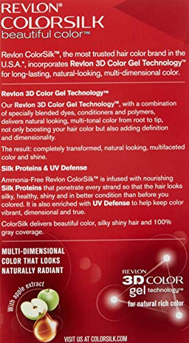 Revlon Colorsilk - Tinte, color 31-castaño oscuro cobrizo, 200 gr
