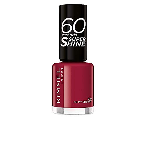 Rimmel London 60 Seconds Super Shine 710-Oh My Cherry - 1 Unidad