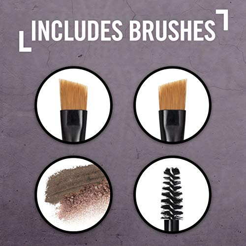 Rimmel London Brown This way Kit esculpidor de cejas, Tono 002 Medium Brown - 1.1 gr