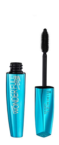 Rimmel London Wonderfull Argan Oil Máscara de Pestañas Tono Waterproof, 25.8 gr