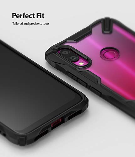 Ringke Fusion-X Diseñado para Funda Redmi Note 7, Funda Redmi Note 7 Pro Protección Resistente Impactos Carcasa para Xiaomi Redmi Note 7, Xiaomi Redmi Note 7 Pro (2019) - Black