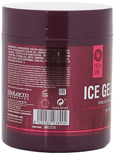 Salerm Cosmetics Ice Strong Hold Styling Gel Fijador - 500 ml