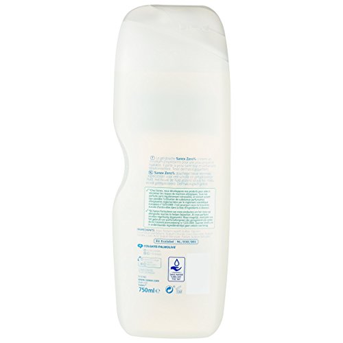 Sanex Gel de Ducha 0% Grasas 750 ml - juego de 3