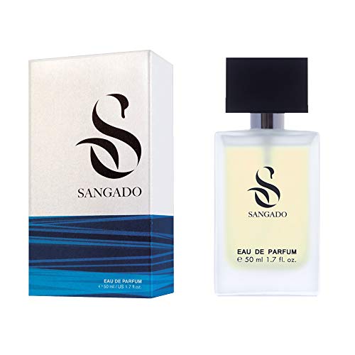 SANGADO Mr. Charming Perfume para Hombres, Larga Duración de 8-10 horas, Olor Lujoso, Aromática Verde, Francesas Finas, Extra Concentrado (Eau de Parfum), Spray de 50 ml, Un Gran Regalo Para Hombres