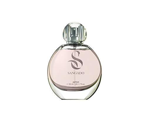 SANGADO Tuberosa Y Jazmín Perfume para Mujeres, Larga Duración de 8-10 horas, Olor Lujoso, Floral, Francesas Finas, Extra Concentrado (Parfum), Spray de 50 ml, Un Gran Regalo Para Mujeres