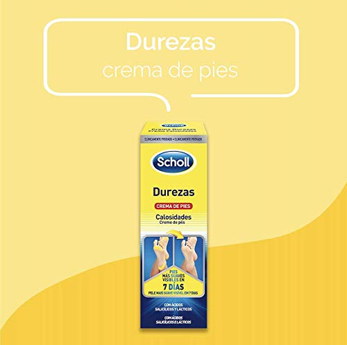 Scholl Durezas, Crema de pies, 60 ml