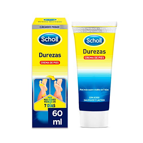 Scholl Durezas, Crema de pies, 60 ml