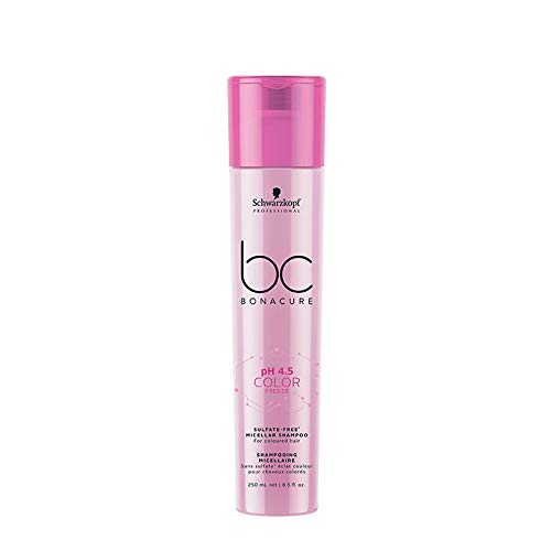 SCHWARZKOPF CHAMPU BC BONACURE COLOR FREEZE SULFATE-FREE MICELLAR 250 ML