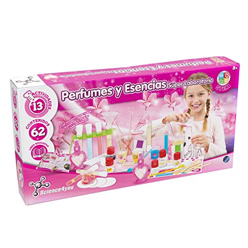 Science4you-Perfumes Perfumes y Esencias, Súper Laboratório para Niños +8 Años, Multicolor (80002233)