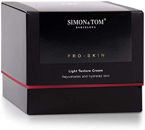 Simon & Tom PRO SKIN - ANTI-AGEING CREMA FACIAL - Ligera Anti-edad, anti-arrugas, Rejuvenece e hidratala piel, Efecto Botox, con Vitamina E, 50ml
