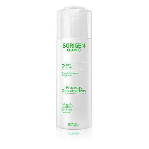 Sorigén Champú Tratamiento Psoriasis Capilar, Eccemas, Descamación y Picazón del Cuero Cabelludo, Combate el Exceso de Grasa - 250 ml