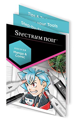 Spectrum Noir SPECN-Disc-COM Juego de rotuladores para Manga y cómic, Magna & Comic, talla única