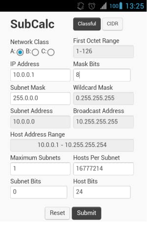 SubCalc