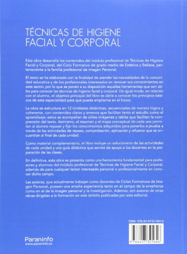 Técnicas de higiene facial y corporal