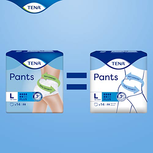 TENA Pants Plus Large, Ropa Interior Desechable - 56 Unidades